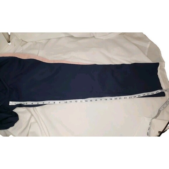 Nike Navy (Color Pink/Dark Blue) Track Pants Size M (8-10) Pockets - Picture 8 of 12